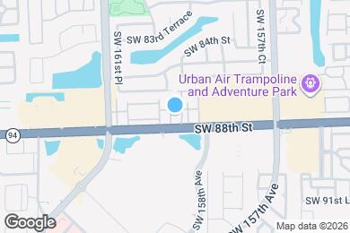 Map image of the property - 8721 SW 159th Pl