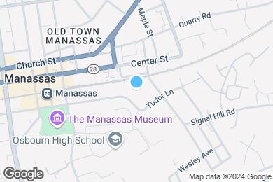 Map image of the property - Manassas Station