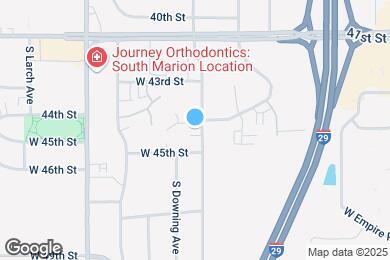 Map image of the property - 4903 W Kirkwood Cir