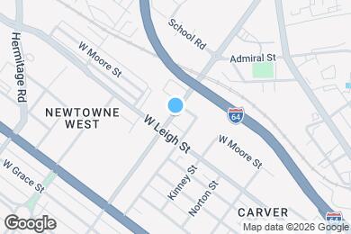 Map image of the property - 1017 N Lombardy St