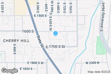 Map image of the property - 667 E 1650 S St