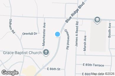 Map image of the property - 8408 Blue Ridge Blvd