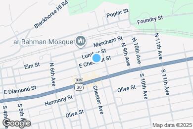 Map image of the property - 748 E Chestnut St