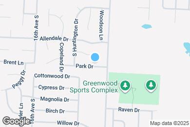 Map image of the property - 1108 Park Dr