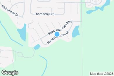 Map image of the property - 4275 Hanging Moss Dr