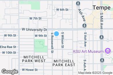 Map image of the property - 514 W 9th St
