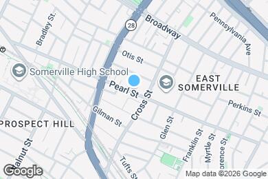 Map image of the property - 145 Pearl St