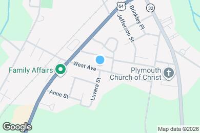 Map image of the property - 309 West Ave