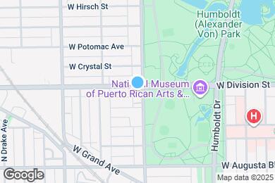 Map image of the property - 1152 N Kedzie Ave