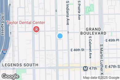 Map image of the property - 4533 S Michigan Ave