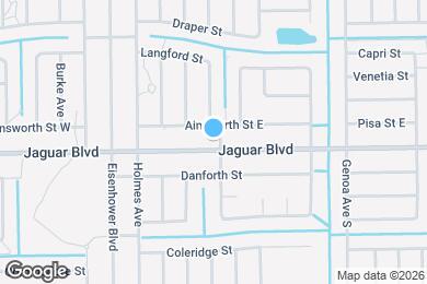 Map image of the property - 1047 Jaguar Blvd