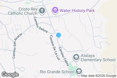 Map image of the property - 519 Camino Cabra