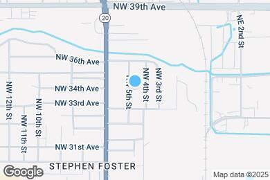 Map image of the property - 3401 NW 5th St