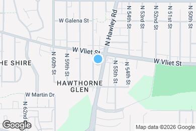 Map image of the property - 1361-1363 N Hawley Rd