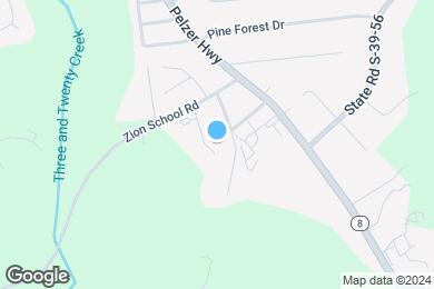 Map image of the property - Serenity at Easley