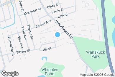 Map image of the property - 420 Woodward Rd