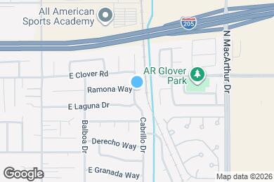 Map image of the property - 3290 Cabrillo Dr