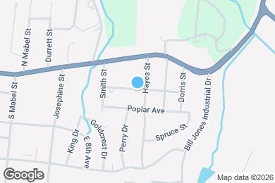 Map image of the property - 822 Pitt Ave