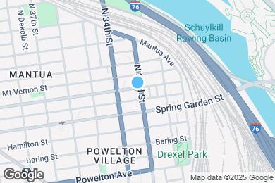 Map image of the property - 3304 Haverford Ave