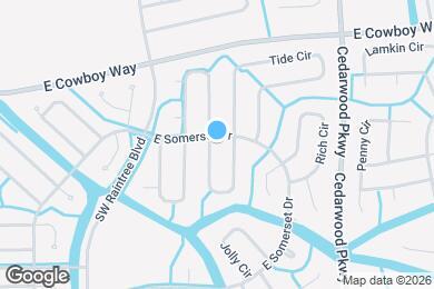 Map image of the property - 7002 Waldo Cir