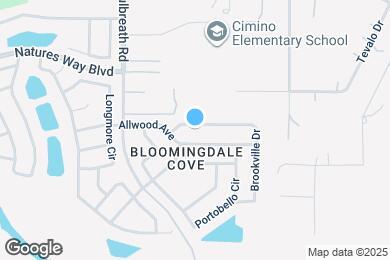 Map image of the property - 2614 Brookville Dr