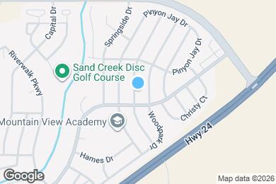 Map image of the property - 2051 Sage Grouse Ln
