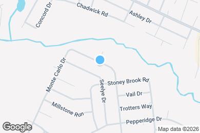 Map image of the property - 3515 Monte Carlo Dr