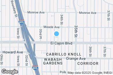 Map image of the property - 4325 Felton St