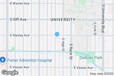 Map image of the property - 2410 S Williams St