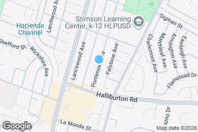 Map image of the property - 16108 Flamstead Dr