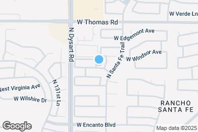 Map image of the property - 2605 N 128th Ln