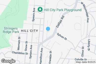 Map image of the property - 814 Meroney St