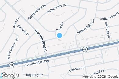 Map image of the property - 2770 Tonto Dr