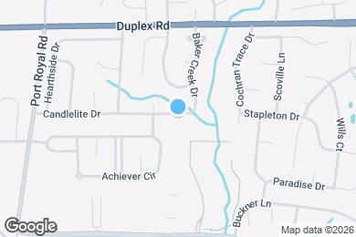 Map image of the property - 1256 Baker Creek Dr