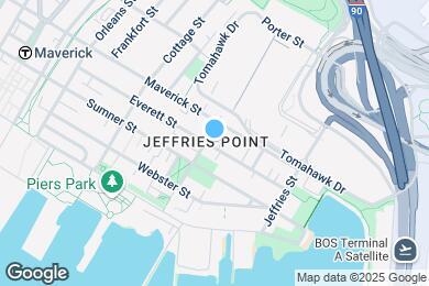 Map image of the property - 160 Everett St