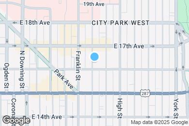Map image of the property - 1614 N Gilpin St
