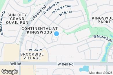Map image of the property - 17208 N Chance Dr