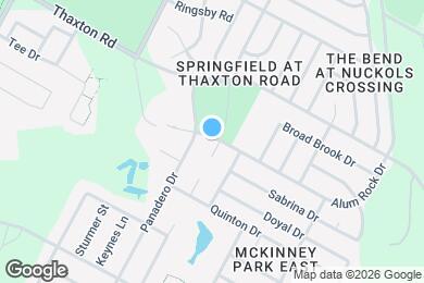 Map image of the property - 6500 Alum Rock Cove