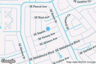 Map image of the property - 2496 SE Sapelo Ave