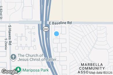 Map image of the property - 8716 E Keats Ave