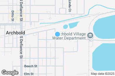 Map image of the property - 104 S Lincoln St