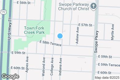 Map image of the property - 5756 Indiana Ave