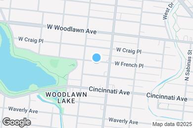 Map image of the property - 1826 W French Pl