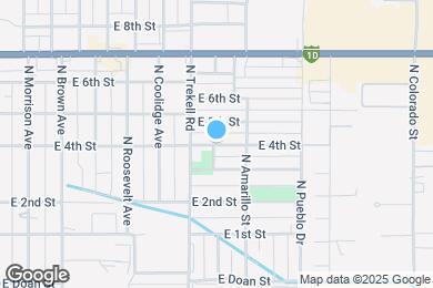 Map image of the property - 1112 E 4th St