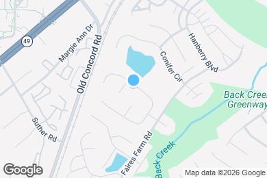 Map image of the property - 10015 Baxter Caldwell Dr