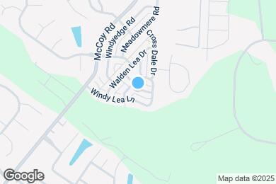Map image of the property - 9671 Mendenhall View Dr