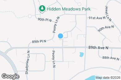 Map image of the property - 8925 Olive Lane North