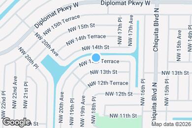Map image of the property - 1812 NW 13th Ter