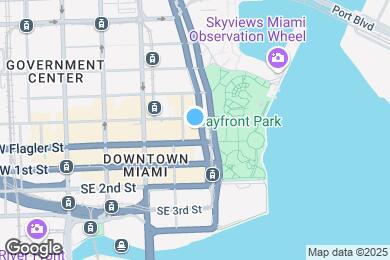 Map image of the property - 50 Biscayne Blvd