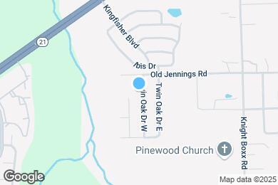 Map image of the property - 1598 Twin Oak Dr W